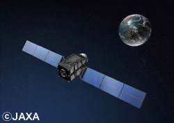 準天頂衛星「みちびき」CG