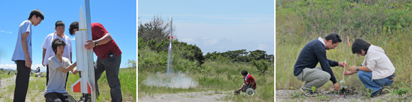 モデルロケットの例