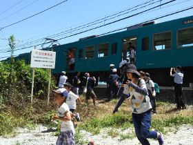 鉄道乗客向け災害情報提供基盤