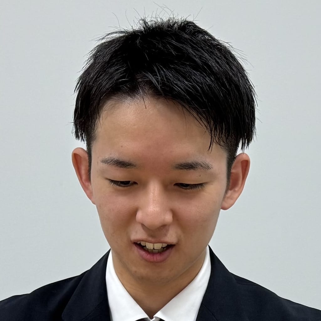 発表時の土井颯真さんの様子