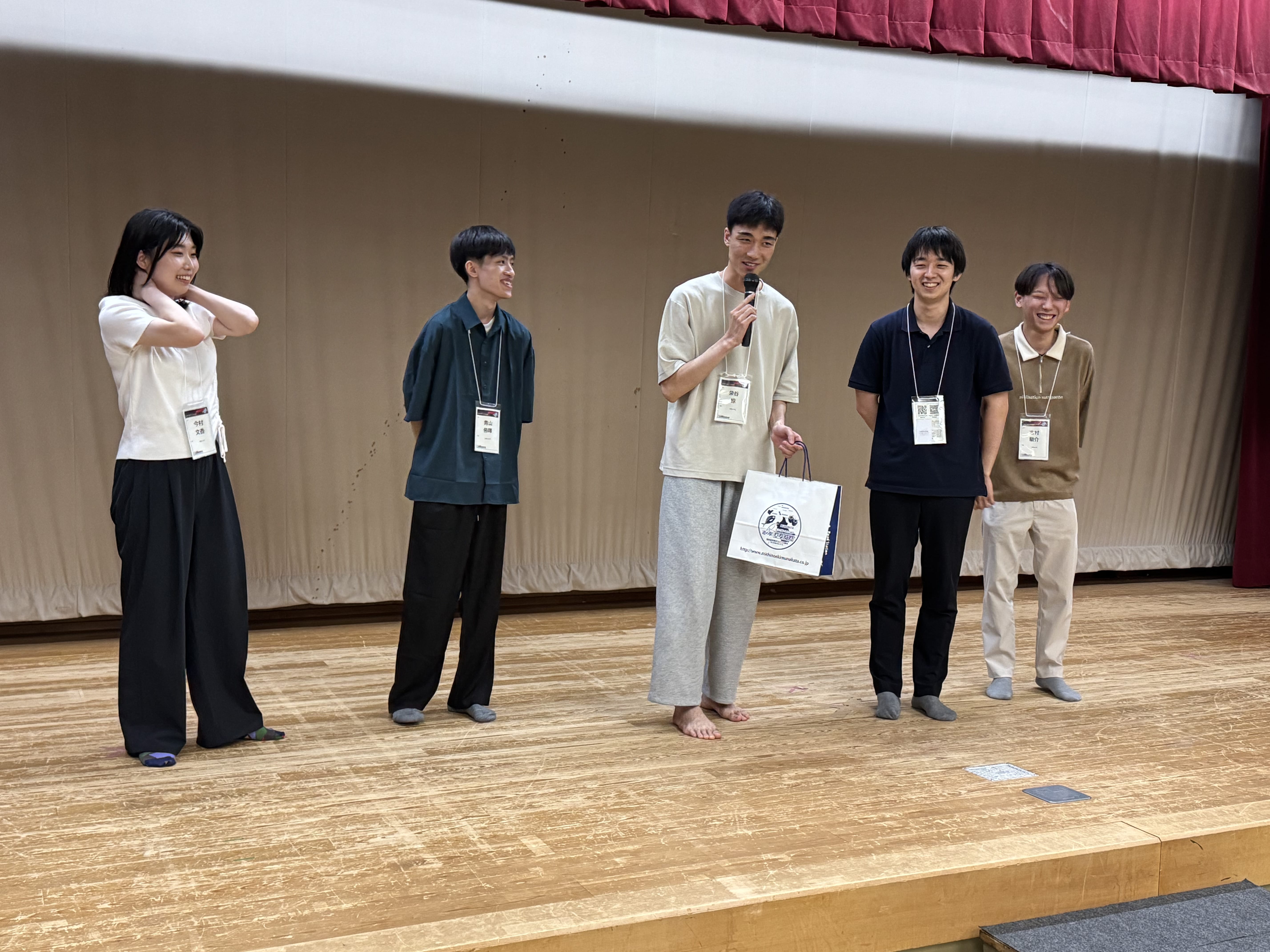 受賞時の様子