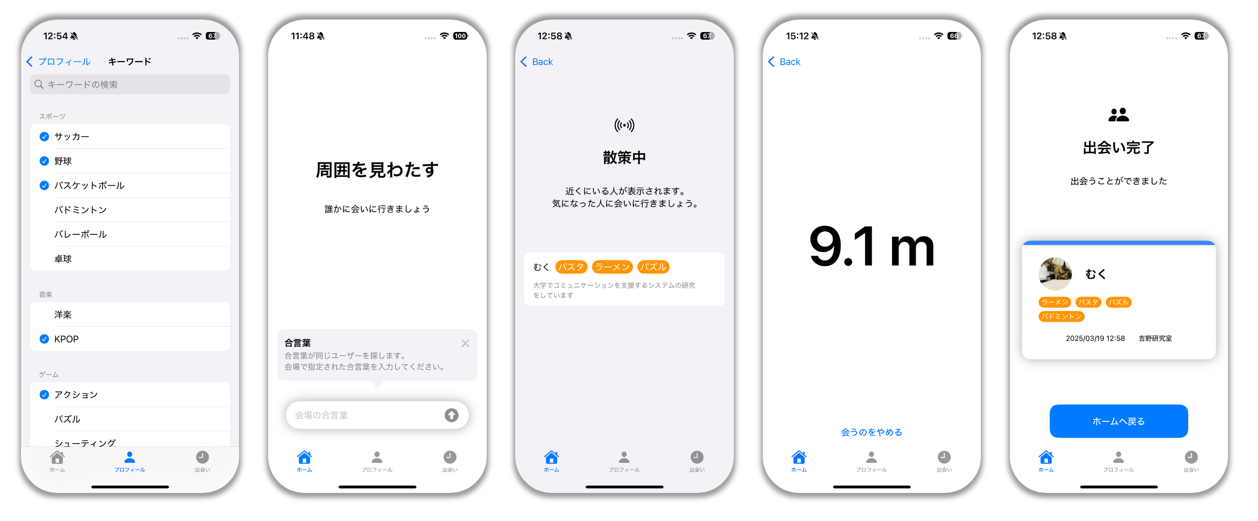 インタフェース